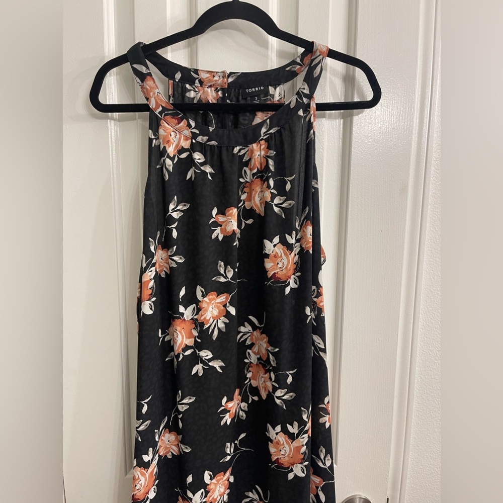 Torrid hi-lo blouse